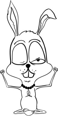 Duygu meditasyon tavşan