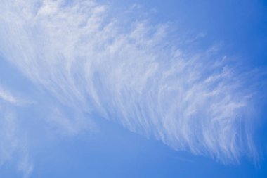 Doğa arka plan mavi gökyüzünde bulut gün boyu ile