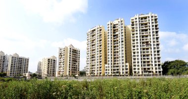 Kuleler inşa panoramik görünüm