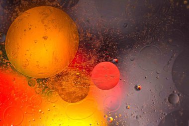 Kabarcıklar sıradışı arka plan