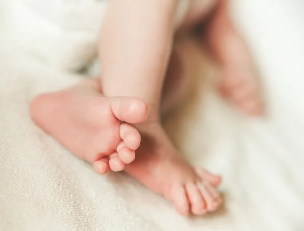 The Small Cute Soles of Newborn Baby Feets.