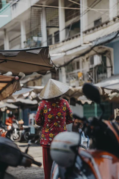 Vida Pessoas Chinatown Cholon District Chi Minh City — Fotografia de Stock