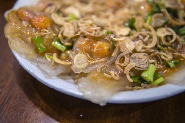 Tapioca Nişasta Çiğnenli Kristal Hamur köfteleri Karides ve Domuz Dolgusu