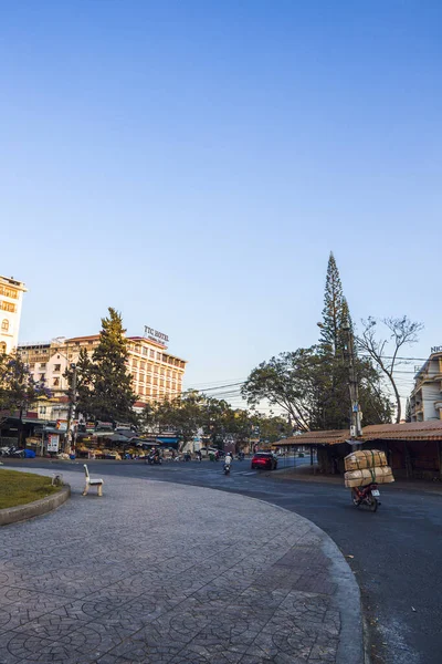 Dalat Vietnam Abril 2020 Mercado Centro Lat Vazio Cidade Dalat — Fotografia de Stock