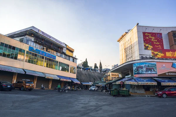 Dalat Vietnam 2020 베트남 Dalat Vietnam 2020 전염병 식당들은 닫았습니다 — 스톡 사진