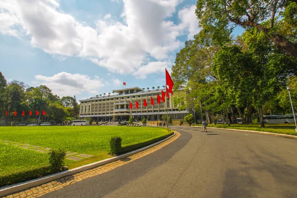 Palácio Independência Chi Minh City Vietnã Palácio Independência Conhecido Como — Fotografia de Stock