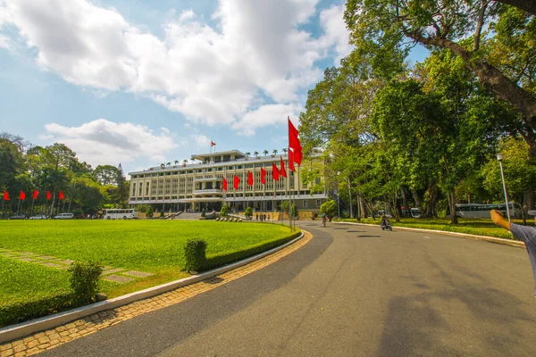 Palacio Independencia Ciudad Chi Minh Vietnam Palacio Independencia Conocido Como —  Fotos de Stock