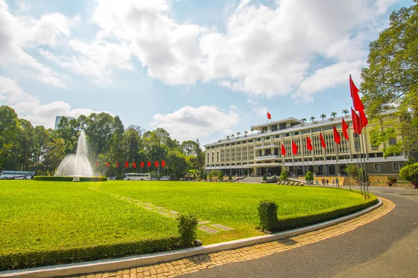 Palacio Independencia Ciudad Chi Minh Vietnam Palacio Independencia Conocido Como —  Fotos de Stock