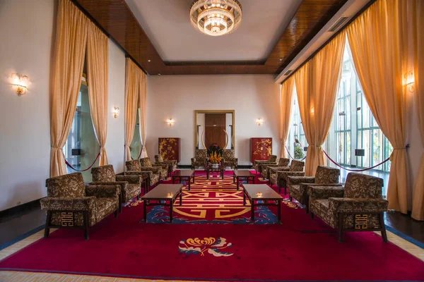 Chi Minh City Vietnam February 2020 Interior View Independence Palace — Stock Photo, Image