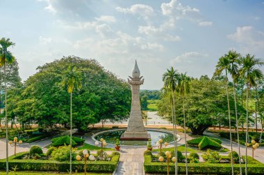 Ben Duoc Tapınağı (Den Ben Duoc), Cu Chi Tüneli, Ho Chi Minh, Cu Chi Tüneli 'nin yanındaki tarihi devrimci bölge, 1975' ten önce Vietnam 'ın ünlü üssü.