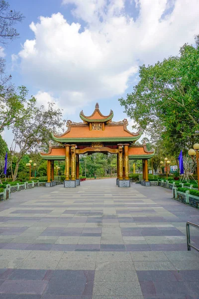 Ben Duoc Tapınağı Den Ben Duoc Chi Tüneli Chi Minh — Stok fotoğraf