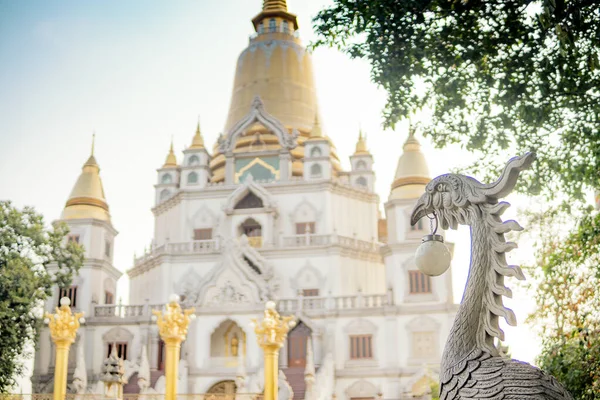 A peacefull place to calm your mind and soul, Buu Long Pagoda is frequented by tourists because of its unique architecture with nice architecture in Ho Chi Minh City, Vietnam