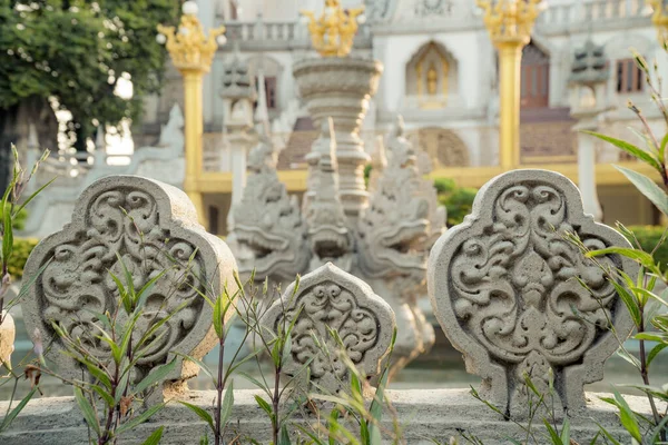 Lugar Tranquilo Para Acalmar Sua Mente Alma Buu Long Pagoda — Fotografia de Stock