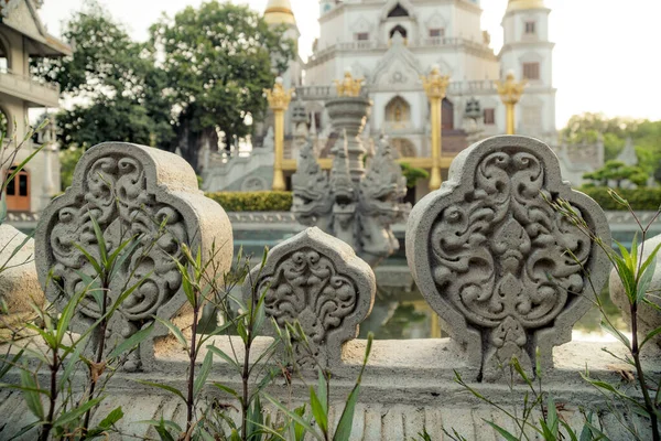 Lugar Tranquilo Para Acalmar Sua Mente Alma Buu Long Pagoda — Fotografia de Stock