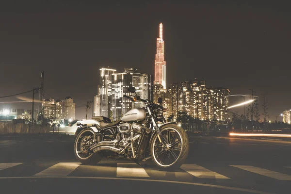 Chi Minh Πόλη Βιετνάμ Μαρτίου 2020 Νέα Harley Davidson Break — Φωτογραφία Αρχείου