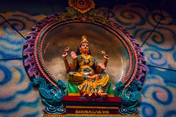 Gopuram Ayrıntıları Chi Minh City Vietnam Daki Hindu Mariamman Tapınağı — Stok fotoğraf