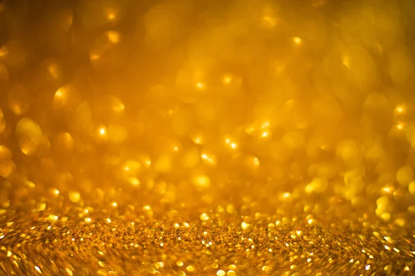 Streszczenie Jasnego Musującego Tła Bokeh Złoty Diamentowy Bokeh Pyłu Niewyraźne — Zdjęcie stockowe