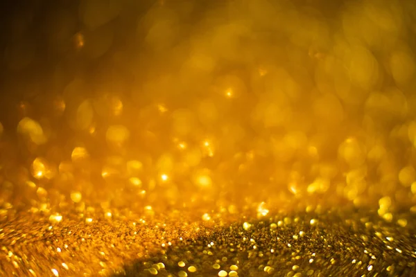 Samenvatting Van Heldere Sprankelende Bokeh Achtergrond Goud Diamant Stof Bokeh — Stockfoto