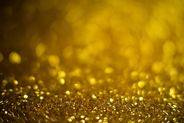 Samenvatting Van Heldere Sprankelende Bokeh Achtergrond Goud Diamant Stof Bokeh — Stockfoto