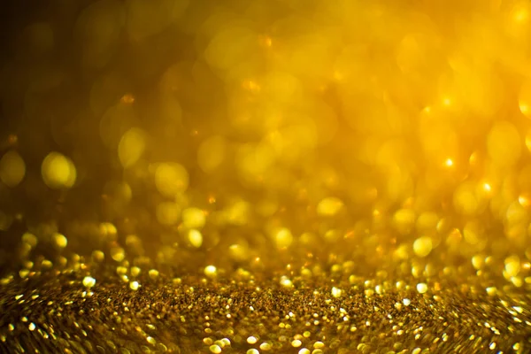 Samenvatting Van Heldere Sprankelende Bokeh Achtergrond Goud Diamant Stof Bokeh — Stockfoto