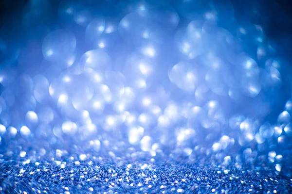 Abstract blue glitter background, Shiny glitter bokeh, Abstract Glittering - Blue Glitter With Golden Christmas Lights And Shiny sparkling Background