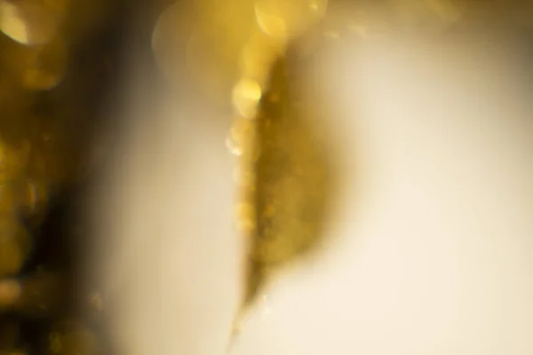 Fundo Dourado Abstrato Com Bokeh Feriados Luzes Fundo Fundo Abstrato — Fotografia de Stock