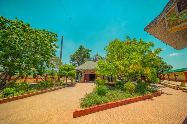 Cidade Chi Minh Vietnã Maio 2020 Vista Templo Phu Chau — Fotografia de Stock