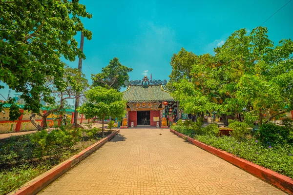 Chi Minh Stad Vietnam Mei 2020 Uitzicht Phu Chau Tempel — Stockfoto
