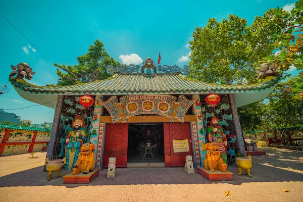 Minh Város Vietnam Május 2020 Kilátás Phu Chau Temple Közepén — Stock Fotó