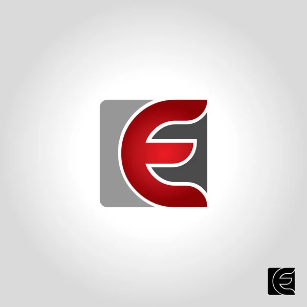 字母 e 徽标、图标和符号矢量插图 — 图库矢量图片