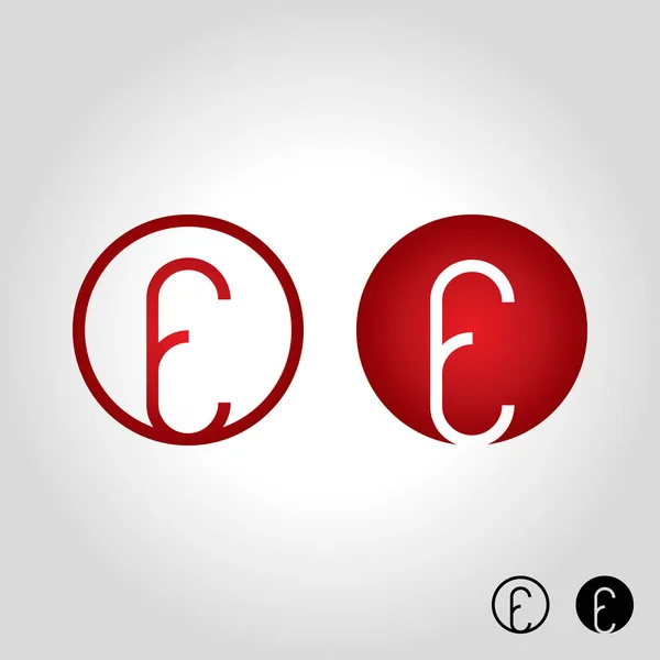 Letra e logotipo, icono y símbolo vector ilustración — Vector de stock