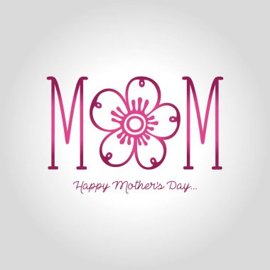 Mutlu anneler günü tebrik kartı temsilciliği