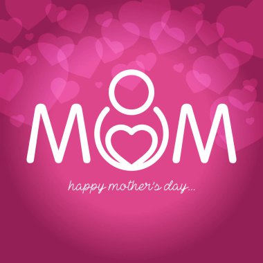 Mutlu anneler günü tebrik kartı temsilciliği