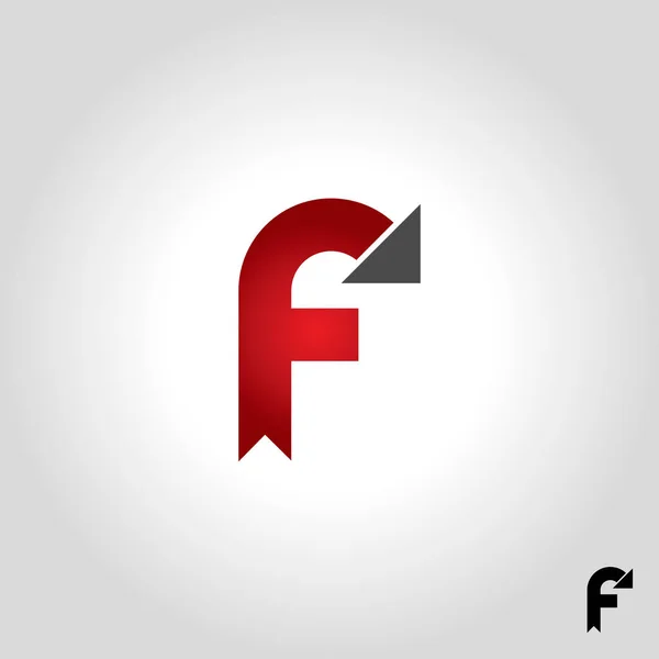 Letra f logotipo, icono y símbolo vector ilustración — Vector de stock