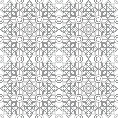 Dikişsiz İslam desen ve arka plan illüstrasyon vektör