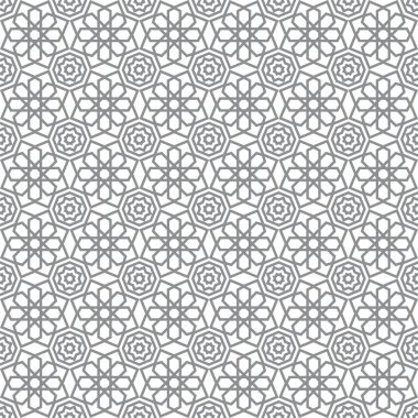 Dikişsiz İslam desen ve arka plan illüstrasyon vektör