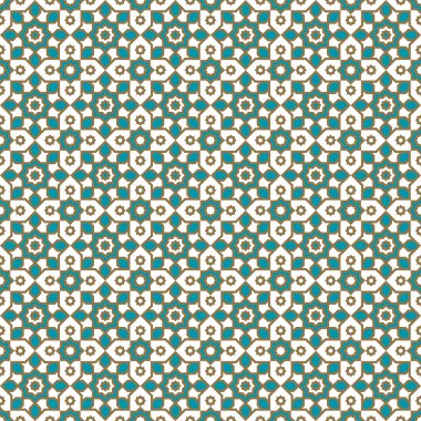 Dikişsiz İslam desen ve arka plan illüstrasyon vektör