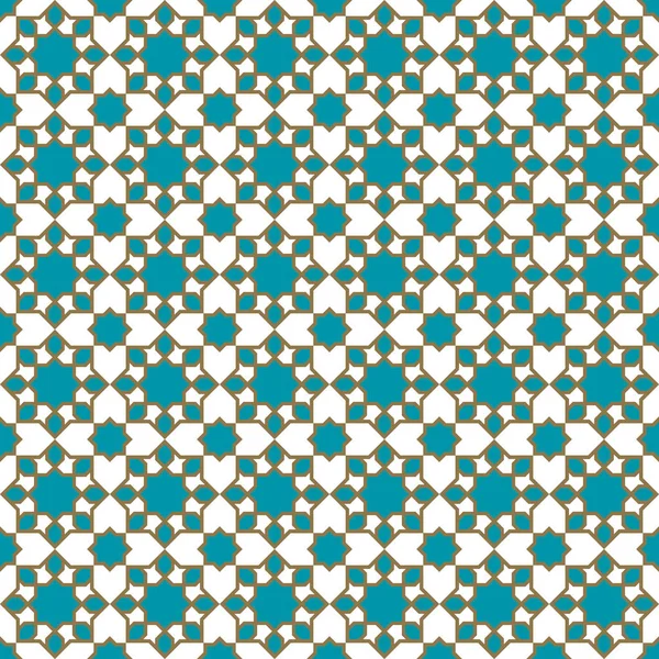 Sömlös islamiska mönster och bakgrund vektorillustration — Stock vektor