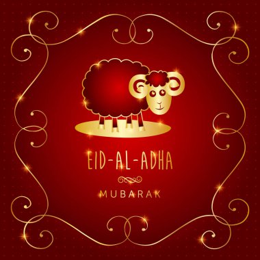 Eid al Kurban Bayramı, kurban bayrami vektör