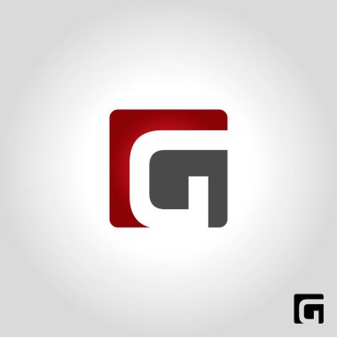 mektup g logo, simge ve simge vektör çizim