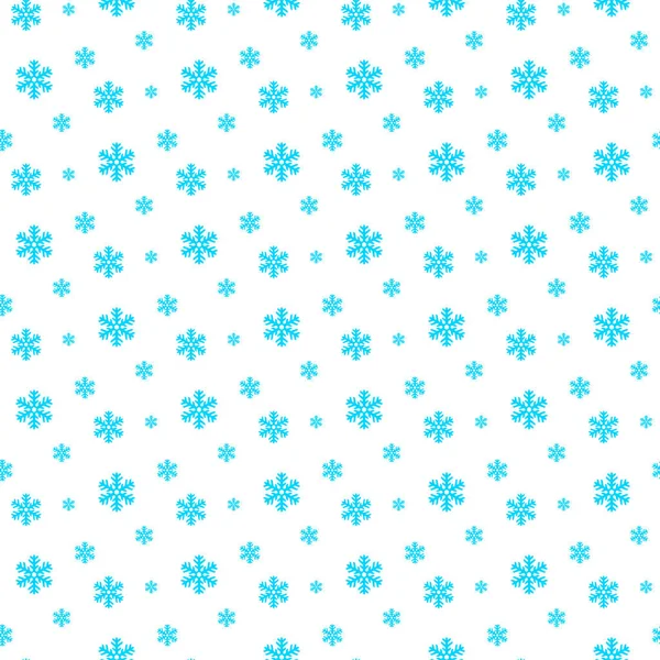 sorunsuz kar taneleri desen ve arka plan illüstrasyon vektör