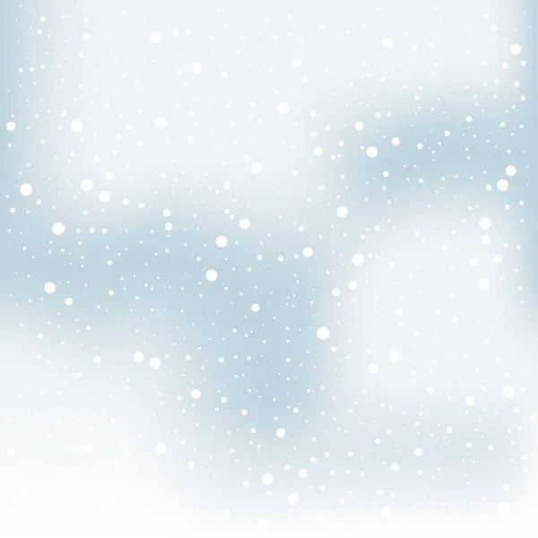 Рождественская векторная иллюстрация снега и зимы — стоковый вектор