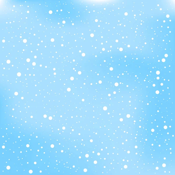 Navidad nieve e invierno fondo vector ilustración — Archivo Imágenes Vectoriales