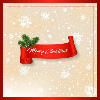 Mutlu yıllar tebrik kartı vektör illüstrasyonu