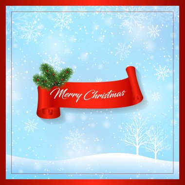 Mutlu yıllar tebrik kartı vektör illüstrasyonu