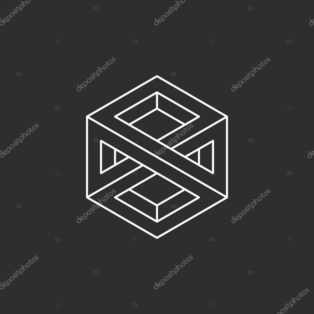 Isolated on black background. Vector illustration EPS 10