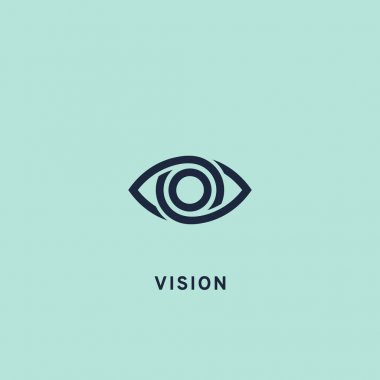 Göz simgesini, çizgili Tema