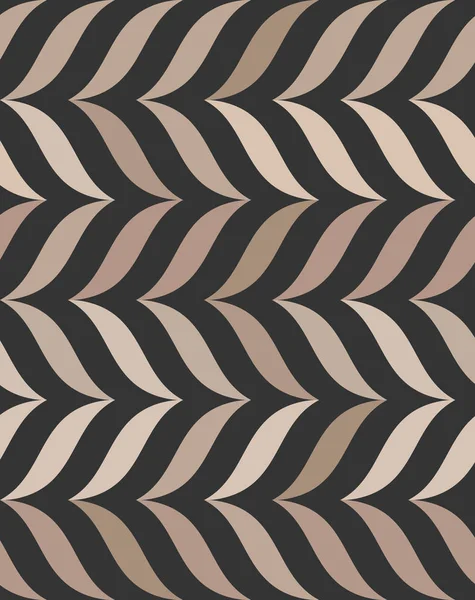 Patrón marrón sin costura — Vector de stock