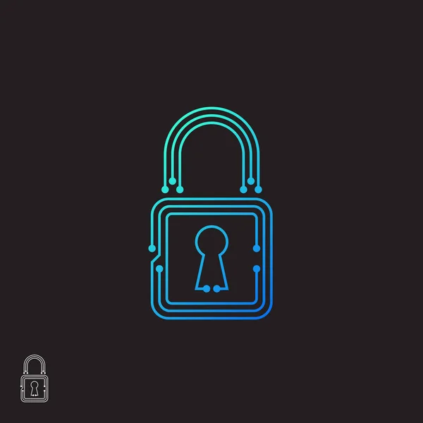 Kilit simgesi, web güvenlik kavramı