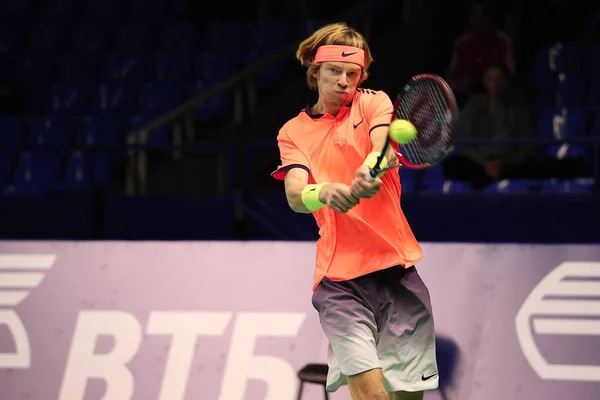 VTB Kremlin Cup 2016 Rublev Royaltyfria Stockfoton